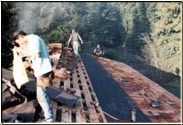 installing a cedar roof