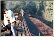 installing a cedar roof